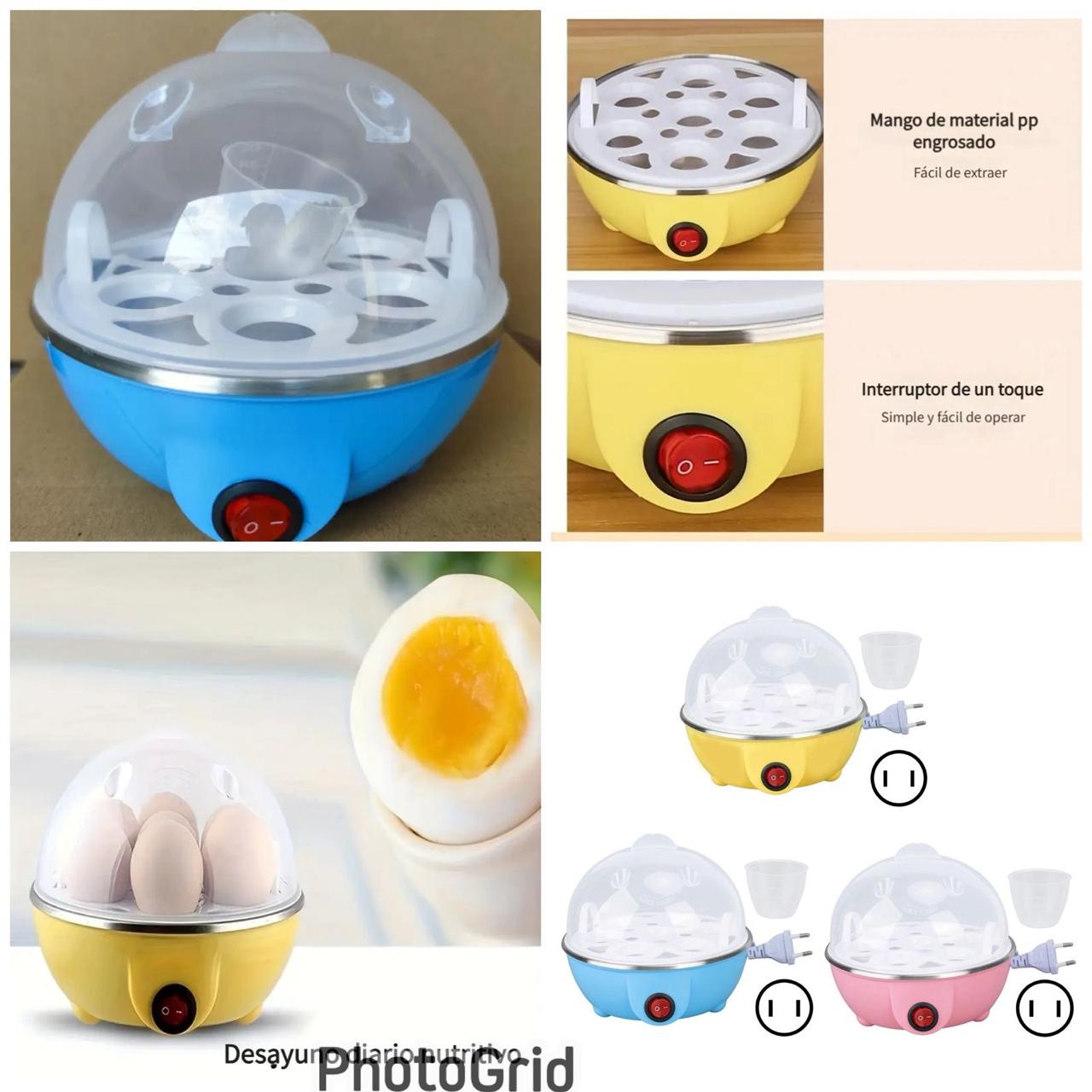 Hervidor de Huevos Electrico- cocina hasta 7 huevos perfectos